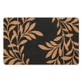thumbnail image 1 of 20x32 inch Green Bath Rug – Non-Slip, Highly Water-Absorbent Leaf Design for Your Bathroom's Safety and Style, 1 of 5