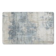 thumbnail image 1 of 20x32 inch Modern Abstract Gray Runner Rug: Luxury and Comfort in One - Non-Slip, Low-Pile, Machine Washable - Perfect for Bathroom, Kitchen, Hallway, 1 of 5