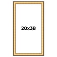 thumbnail image 1 of 20x38 Frame Gold Plein Aire Solid Wood Picture Frame Width 2 Inches | Interior Frame Depth 0.5, 1 of 8