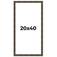 thumbnail image 1 of 20x40 Frame Gold Real Wood Picture Frame Width 1.5 inches | Interior Frame Depth 0.5 inches |, 1 of 8