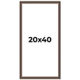 thumbnail image 1 of 20x40 Frame Golden Caramel Solid Wood Bronze Picture Frame | 1.25 Inch Moulding Width | 0.5 Inch, 1 of 8