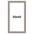 thumbnail image 1 of 20x40 Frame Grey Real Wood Picture Frame Width 2.75 Inches | Interior Frame Depth 0.5 Inches |, 1 of 8
