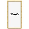 thumbnail image 1 of 20x40 Shadow Box Frame Gold | 1.625 Inches Deep Real Wood Traditional Shadowbox Display Frame | UV, 1 of 5