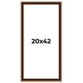 thumbnail image 1 of 20x42 Frame Gold Brown Plein Air Vintage Solid Wood Picture Frame | 1.75 Inches Moulding Width |, 1 of 8