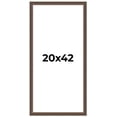 thumbnail image 1 of 20x42 Frame Golden Caramel Solid Wood Bronze Picture Frame | 1.25 Inch Moulding Width | 0.5 Inch, 1 of 8