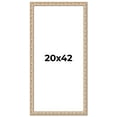 thumbnail image 1 of 20x42 Frame White Real Wood Picture Frame Width 1.5 inches | Interior Frame Depth 0.5 inches |, 1 of 8