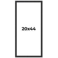 thumbnail image 1 of 20x44 Frame Black Real Wood Picture Frame Width 1.25 Inches | Interior Frame Depth 0.5 Inches |, 1 of 8