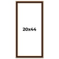 thumbnail image 1 of 20x44 Frame Gold Brown Plein Air Vintage Solid Wood Picture Frame | 1.75 Inches Moulding Width |, 1 of 8