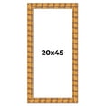 thumbnail image 1 of 20x45 Frame Beige Real Wood Picture Frame Width 3 inches | Interior Frame Depth 0.5 inches |, 1 of 8
