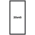 thumbnail image 1 of 20x45 Frame Black Real Wood Picture Frame Width 1.25 Inches | Interior Frame Depth 0.5 Inches |, 1 of 8