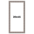thumbnail image 1 of 20x45 Frame Grey Real Wood Picture Frame Width 2.75 Inches | Interior Frame Depth 0.5 Inches |, 1 of 8