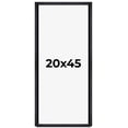 thumbnail image 1 of 20x45 Shadow Box Frame Black | 1 Inches Deep Real Wood Farmhouse Shadowbox Display Frame | UV, 1 of 6