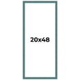 thumbnail image 1 of 20x48 Frame Blue Rustic Barnwood Solid Wood Picture Frame Width 1.25 Inches | Interior Depth 0.5, 1 of 8