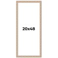 thumbnail image 1 of 20x48 Frame White Real Wood Picture Frame Width 1.5 inches | Interior Frame Depth 0.5 inches |, 1 of 8