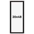 thumbnail image 1 of 20x48 Shadow Box Black Solid Wood Display Picture Frame | 1 Inch Rabbet Depth | | 1.375 Inch, 1 of 4