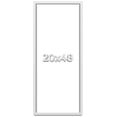 thumbnail image 1 of 20x48 Shadow Box High Gloss White Display Frame | 1.625 Inches Deep | 1 Inch Moulding Width | Solid, 1 of 4
