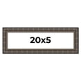thumbnail image 1 of 20x5 Frame Black Bamboo Solid Wood Picture Frame Width 1.5 Inches | Interior Frame Depth 0.5 Inches, 1 of 8