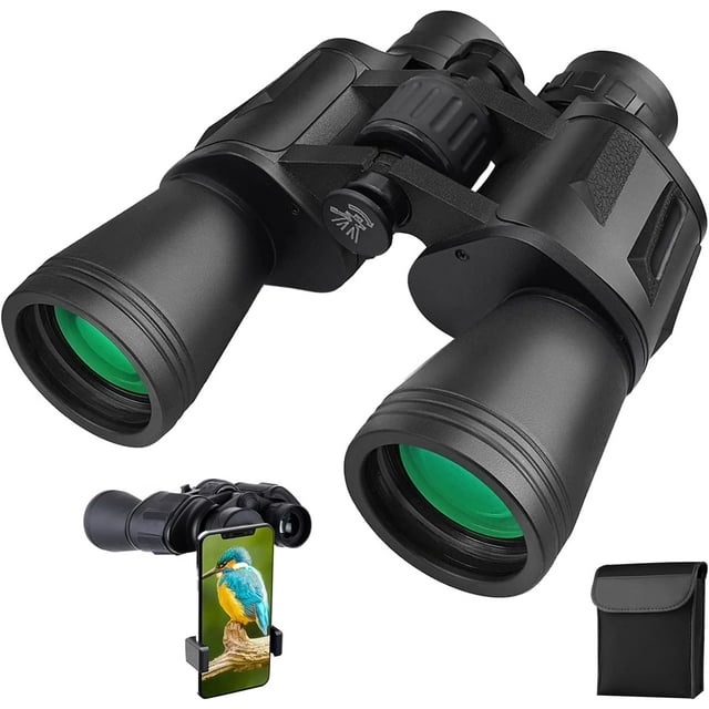 20x50 Binoculars for Adults, High Power Compact Waterproof Binoculars