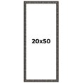 thumbnail image 1 of 20x50 Frame Black-Brown Medieval Solid Wood Picture Frame | 1.5 Inch Moulding Width | Gotham, 1 of 8