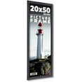 thumbnail image 1 of 20x50 Frame Black Passaggi Solid Wood Picture Frame Width 1.5 Inches | Interior Depth 0.5 Inches |, 1 of 8