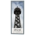 thumbnail image 1 of 20x50 Frame Blue Scuffed Farm Board Solid Wood Picture Frame Width 0.75 Inches | Interior Depth 0.5, 1 of 8