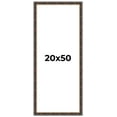 thumbnail image 1 of 20x50 Frame Gold Real Wood Picture Frame Width 1.5 inches | Interior Frame Depth 0.5 inches |, 1 of 8