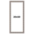 thumbnail image 1 of 20x50 Frame Grey Real Wood Picture Frame Width 2.75 Inches | Interior Frame Depth 0.5 Inches |, 1 of 8