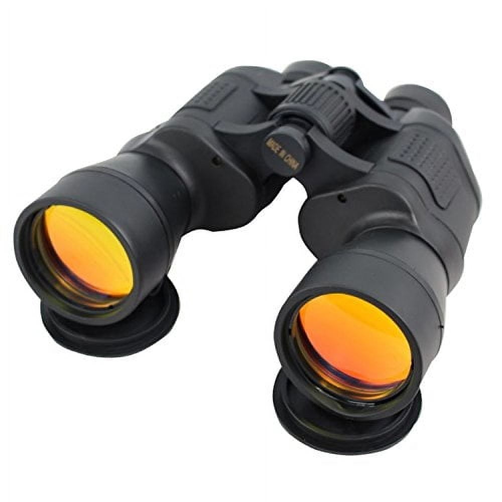 20x50 Good Quality Ruby Coated Binoculars - Black