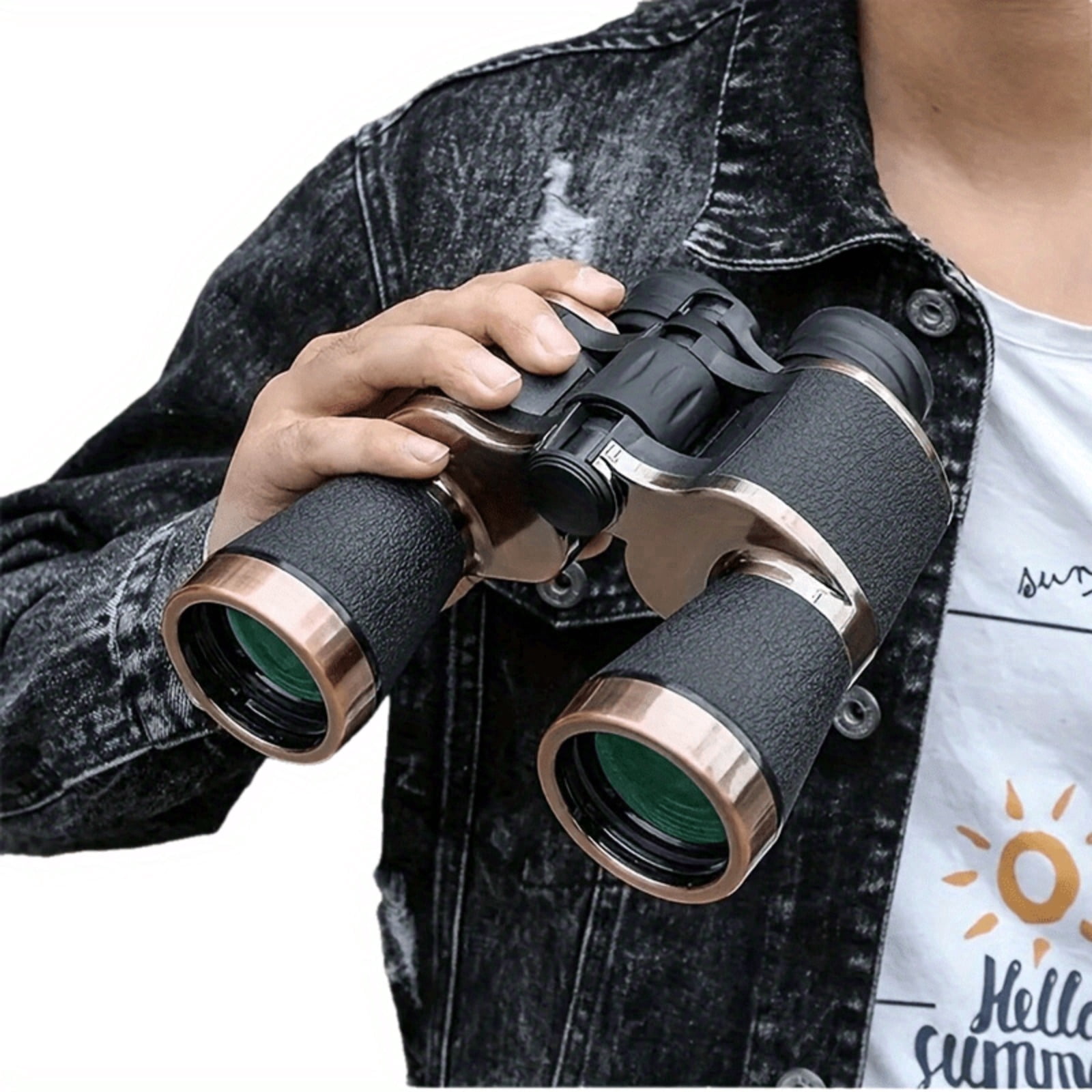 20x50 High Power Binoculars for Adults, HD FMC Lens BAK4 Prism Waterproof Binoculars with 22mm Large Eyepiece & 7.8°Wide Angle for Bird Watching Hunting Hiking Sports Game Concert Travel Outdoor