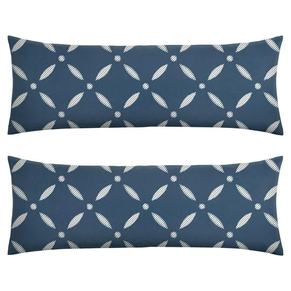 20x54 Plaid Body Pillow Cover with Invisible Zipper - Soft Full-Length Support Pillowcase for Sleeping, Maternity & Office - Machine Washable Checkered Pillow Protector