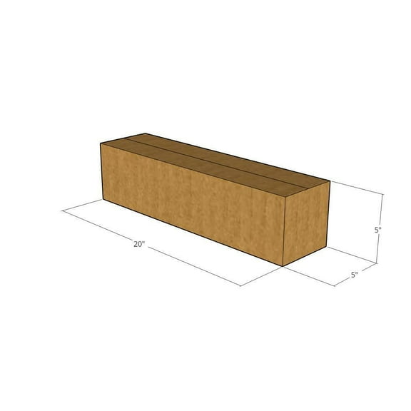 20x5x5 - 32 ECT Corrugated Boxes -New for Moving or Shipping Needs