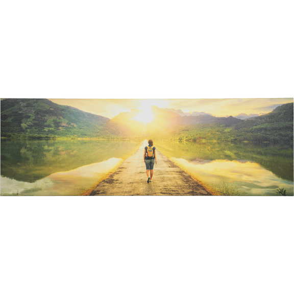 20x60 Gallery Wrapped Canvas with Sawtooth Hanger