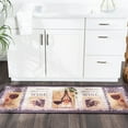 thumbnail image 1 of 20x60 Modern Brown Runner Rugs for Hallway | Indoor Entry, Entryway, Walkway or Kitchen Rug 1'8'' x 5', 1 of 7