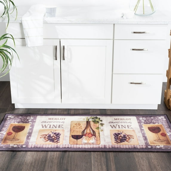 20x60 Modern Brown Runner Rugs for Hallway | Indoor Entry, Entryway, Walkway or Kitchen Rug 1'8'' x 5'