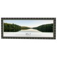 thumbnail image 1 of 20x7 Frame Black Bamboo Solid Wood Picture Frame Width 1.5 Inches | Interior Frame Depth 0.5 Inches, 1 of 8