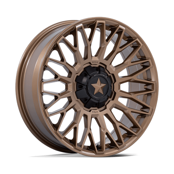 20x7 MSA Offroad M50 Clubber Matte Bronze UTV Wheel 5x4.5 (0mm)