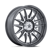 20x7 MSA Offroad M55 Commander Platinum W/ Machined Face UTV Wheel 4x110 0mm