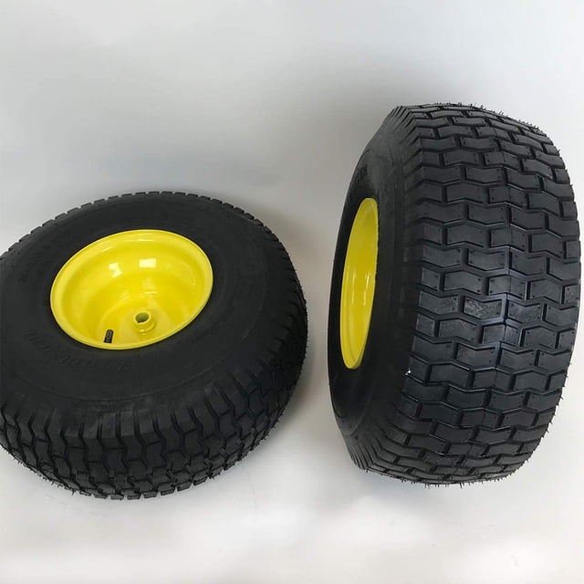 20x8.00-8 Lawn Mower Wheels - Set of 2 - Fits on 3/4 Inch Axle ...