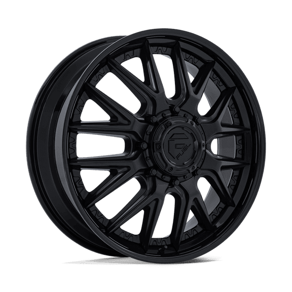 Fuel Off-Road - Catalyst Dually - 20in, Fusion Forged, Matte Black W/ Gloss Black Lip, 20X8.25, 8X210, 105mm, 194933438839, SAE J2530 JWL VIA