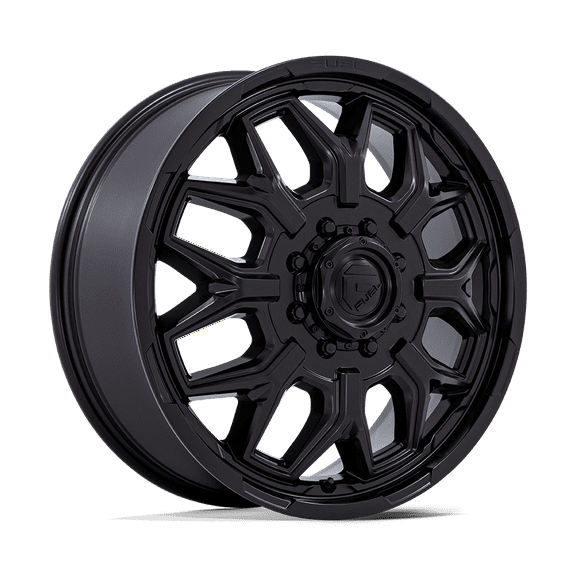 20x8.25 Fuel Off-Road D871 Flux Blackout DUALLY REAR Wheel 8x6.5 (-246mm)