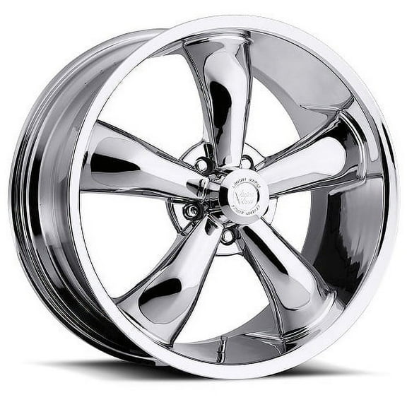 20" Vision American Muscle 142 Legend 20x8.5 5x120 32mm Wheel Chrome Vintage Rim