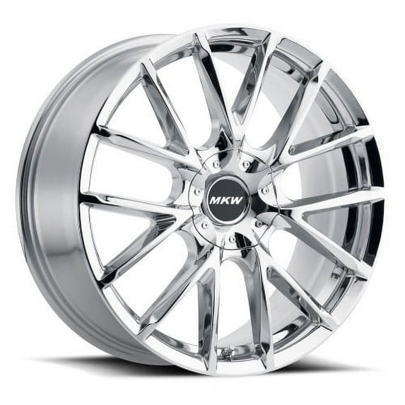 20x8.5 MKW M123 Chrome Wheel 5x112/5x4.5 (40mm)