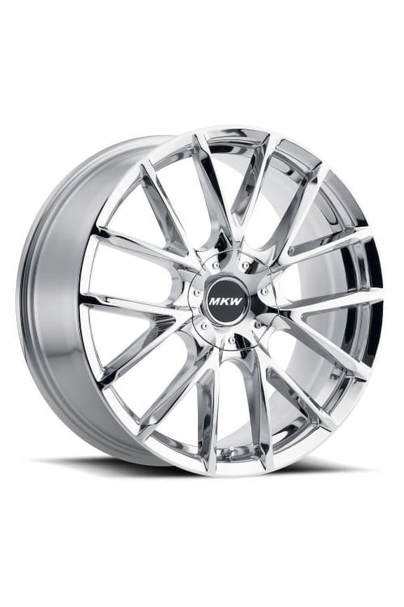 20x8.5 MKW M123 Chrome Wheel 5x112/5x4.5 (40mm)