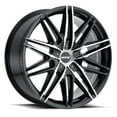 thumbnail image 1 of 20x8.5 MKW M124 Gloss Black Machined Wheel 5x110/5x115 (40mm), 1 of 2