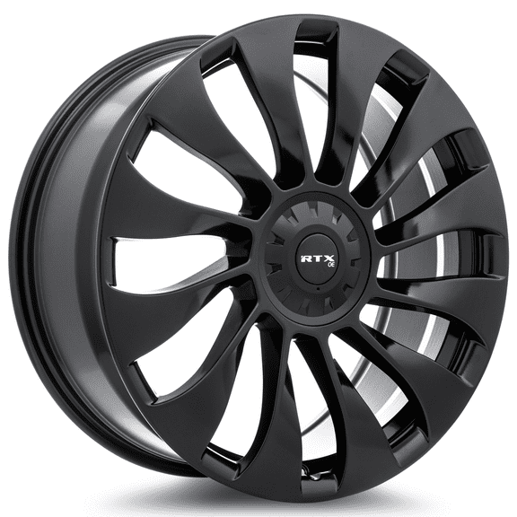 20x8.5 RTX TS-02 Satin Black Wheel 5x4.5 (35mm)