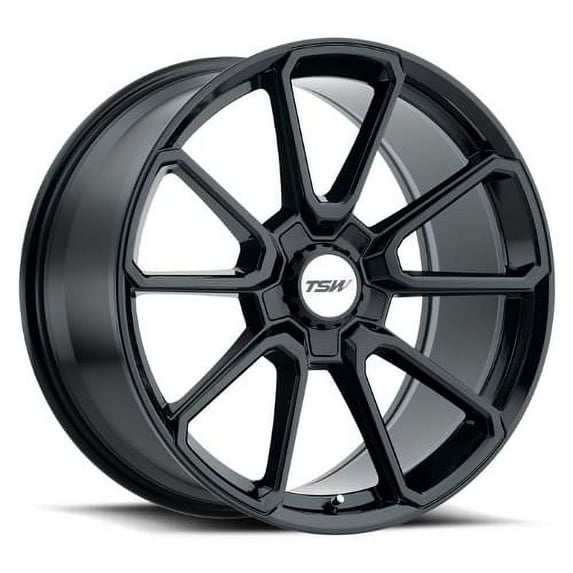 20x8.5 TSW SONOMA GLOSS BLACK Wheel 5x4.5 (20mm)