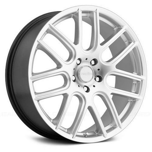 20x8.5 Vision 426H Cross Hyper Silver Wheel 5x4.5 (40mm)