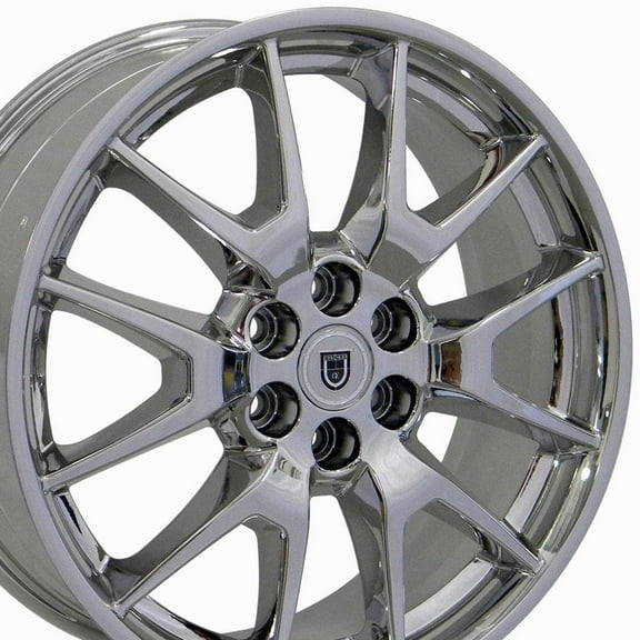 OE Wheels CA12 20 Inch Rim Fits SRX Style 6x120 20x8 Chrome - Hollander 4709 (1)