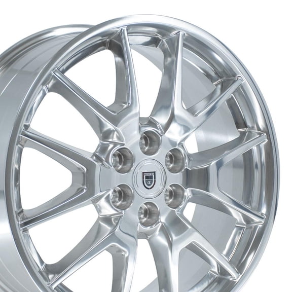 OE Wheels CA12 20 Inch Rim Fits SRX Style 6x120 20x8 Polished - Hollander 4709 (1)