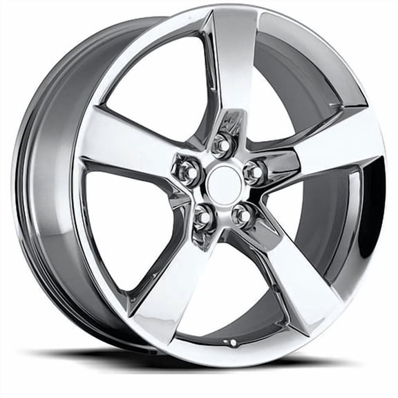 20x8" Size Fits FR 30 SS Camaro Chrome Wheel - 5x120.65 Bolt-Pattern - 35mm Offset - 66.9" Hub-Size